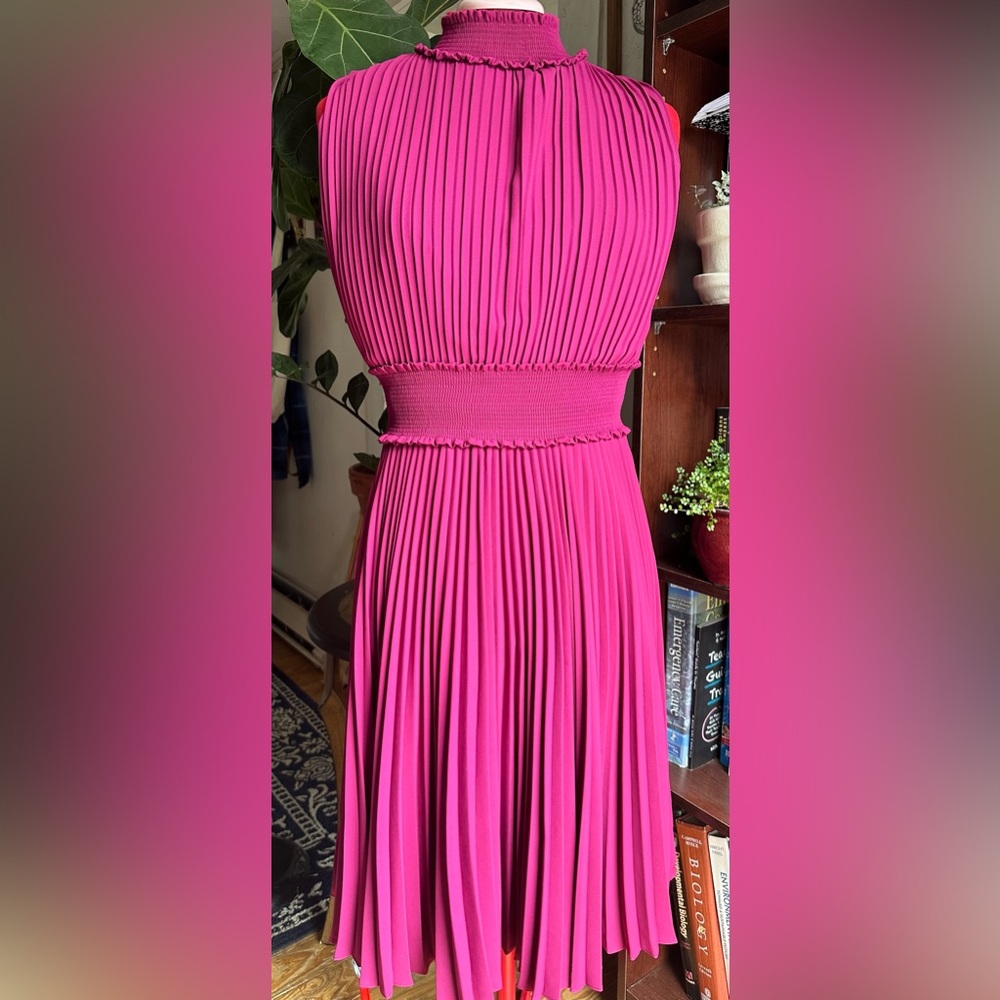 Pleated Dress- Size 10